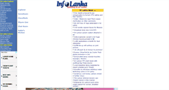 Desktop Screenshot of infolanka.com